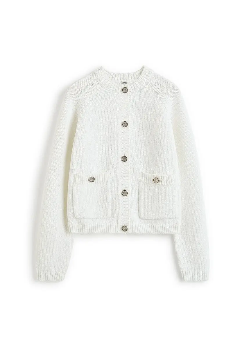 Hammered Button Cardigan Hammered Button Cardigan