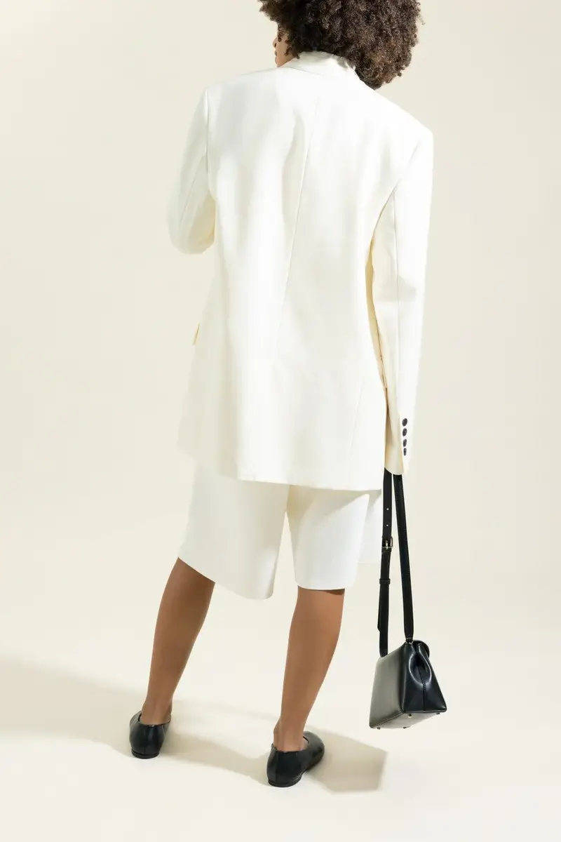 TOTEME Raw Lapel Jacket | Thumbnail 4