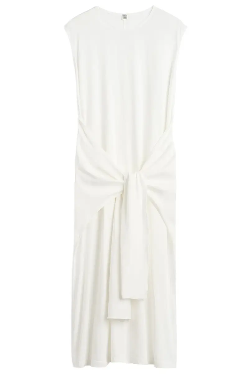 TOTEME Tie-Waist Dress | Image 1 TOTEME Tie-Waist Dress | Image 1