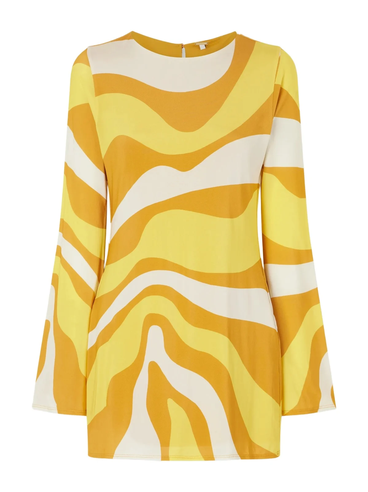 Maisha Printed Jersey Mini Dress