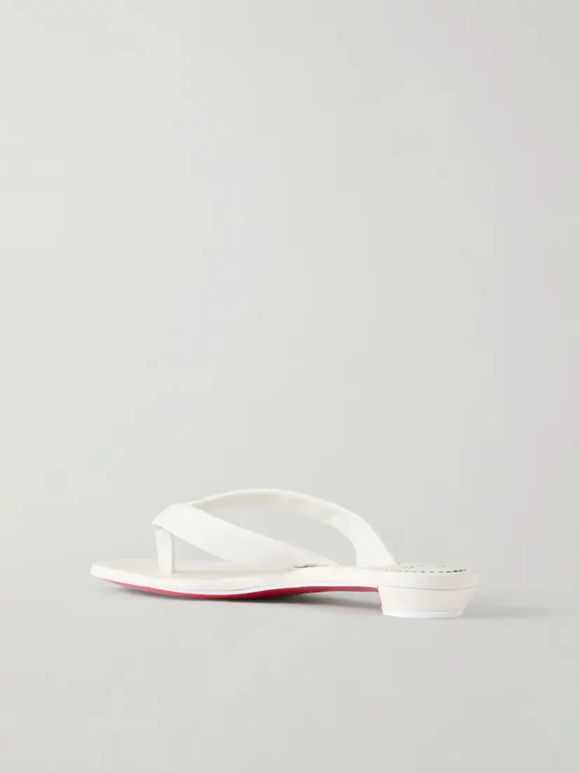 Christian Louboutin Miss Z Leather Thong Sandals | Thumbnail 3 Christian Louboutin Miss Z Leather Thong Sandals | Thumbnail 3
