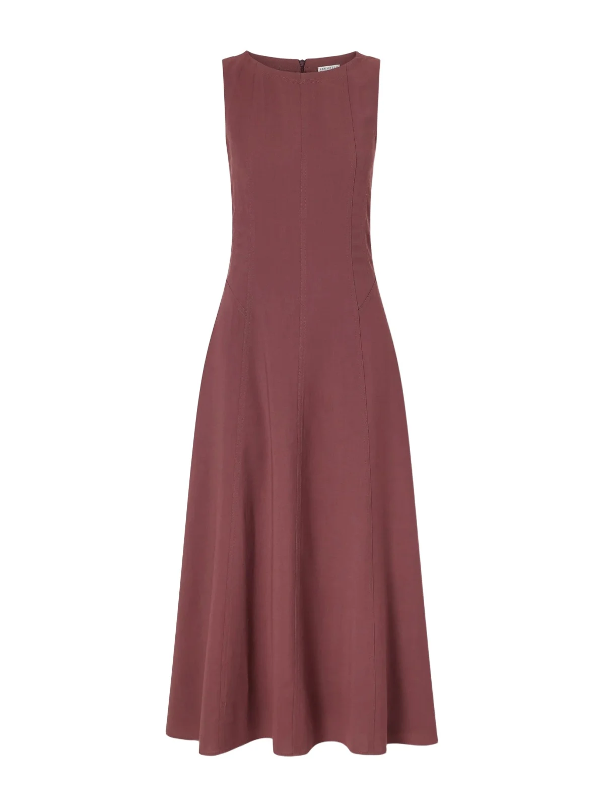 Paneled Wool-blend Midi Dress Paneled Wool-blend Midi Dress