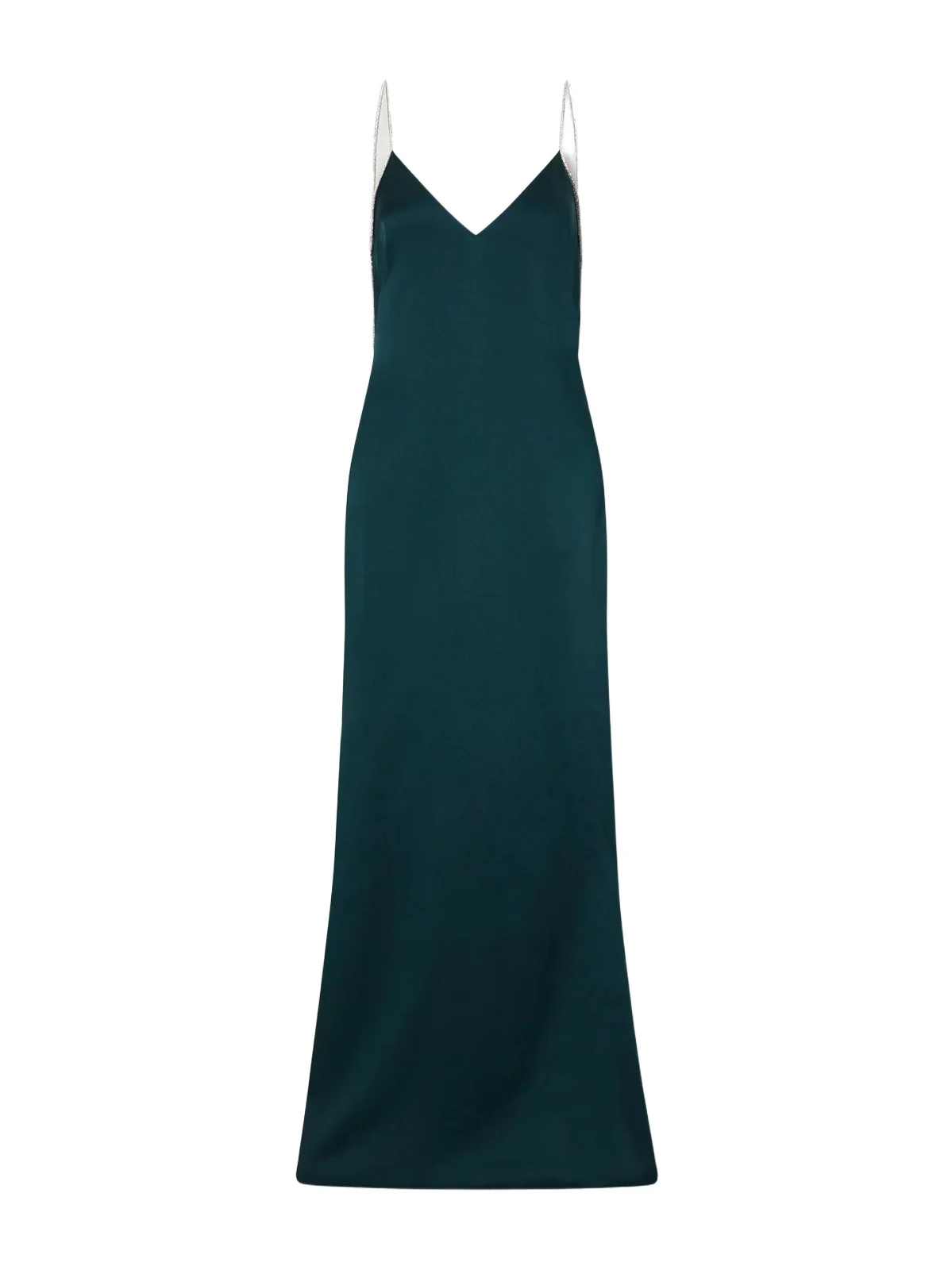 Embellished Silk-satin Gown Embellished Silk-satin Gown