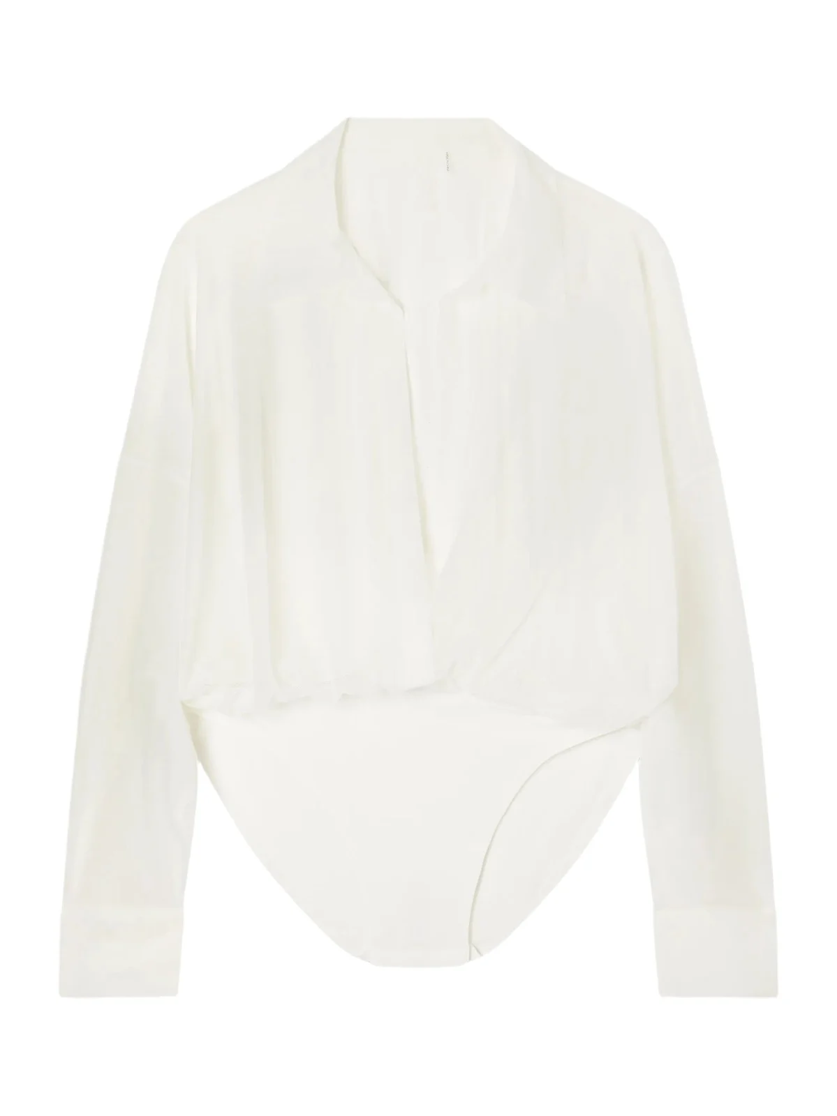 Oversized Boyfriend Mesh Bodysuit