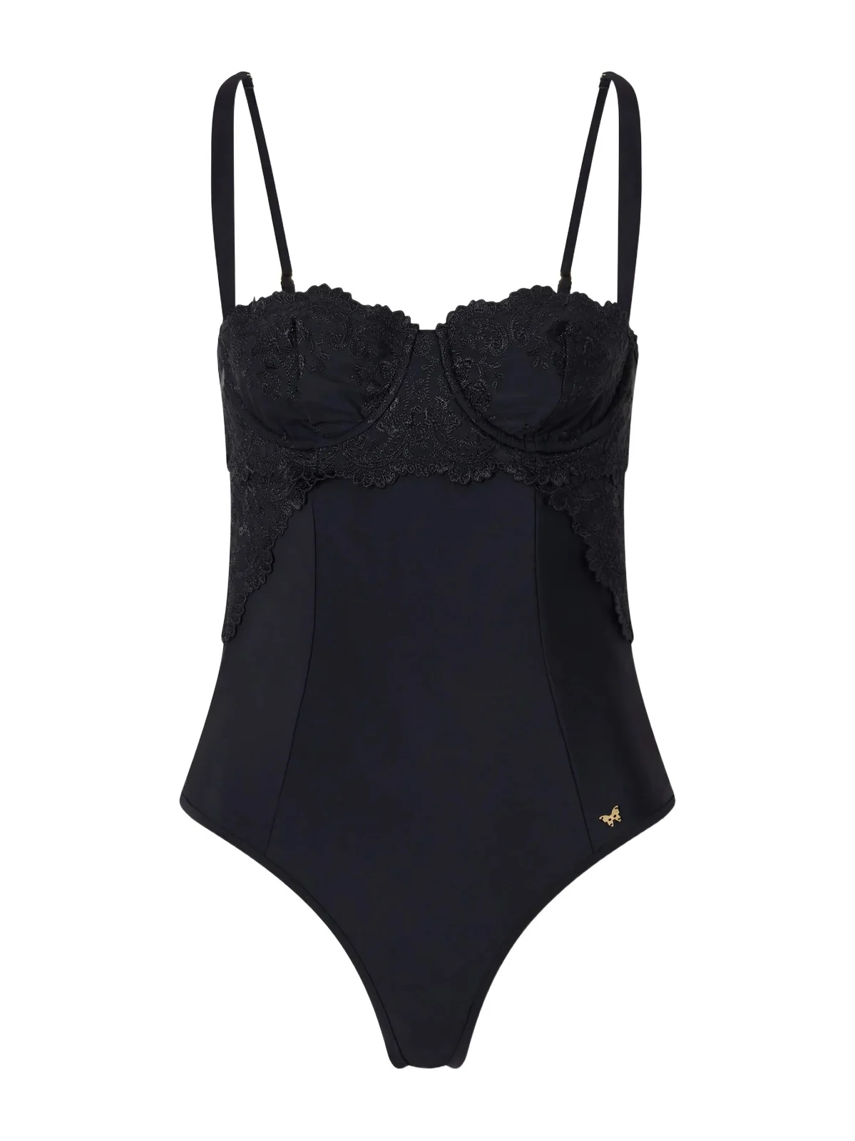 Juliette Lace-trimmed One-piece Juliette Lace-trimmed One-piece