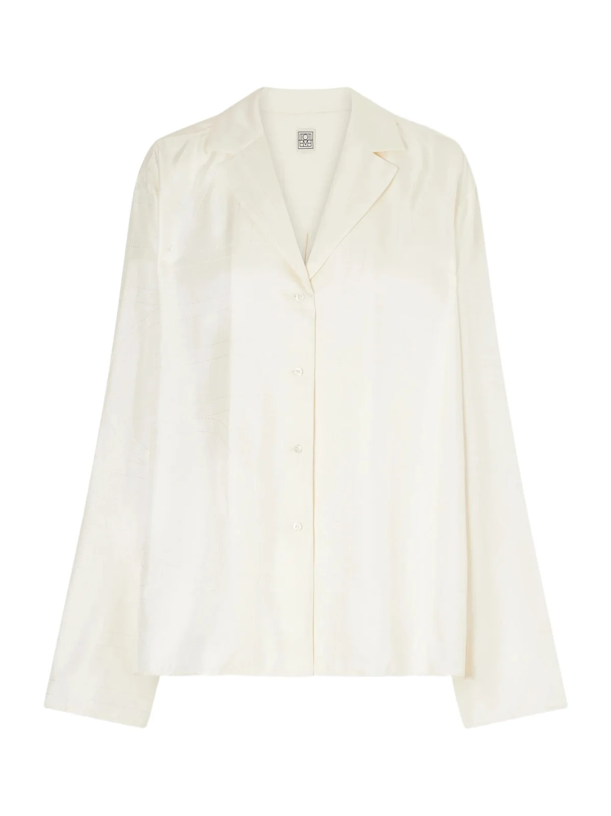 Embroidered Silk-satin Shirt Embroidered Silk-satin Shirt