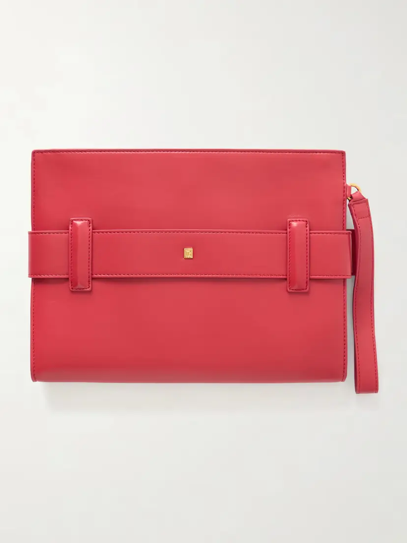 Balmain Anthem Buckled Leather Clutch | Thumbnail 4 Balmain Anthem Buckled Leather Clutch | Thumbnail 4