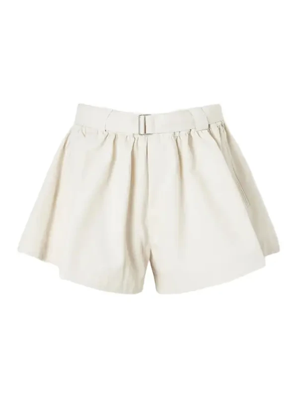 Angelina Belted Pleated Woven Shorts Angelina Belted Pleated Woven Shorts