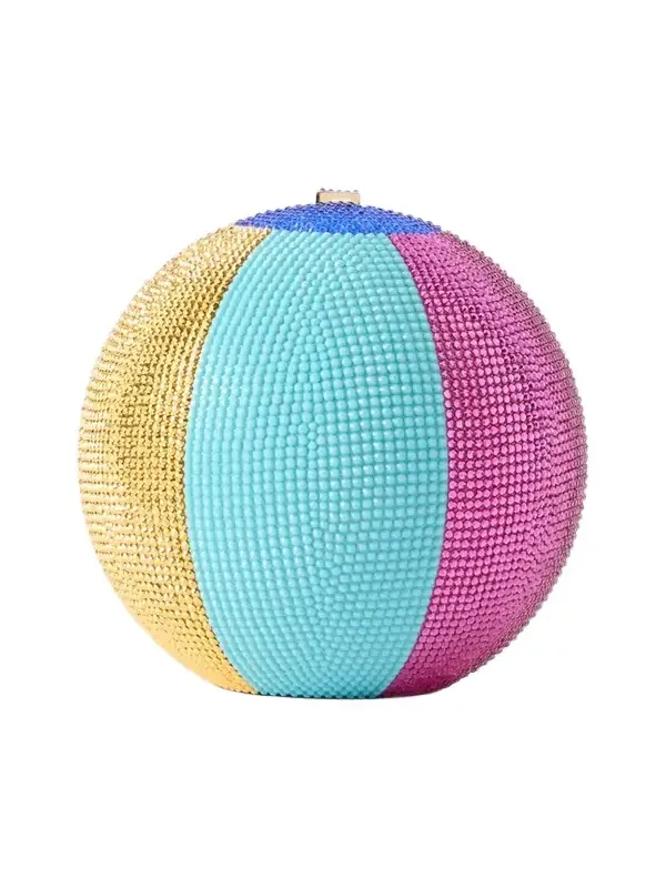 Sphere Crystal-embellished Gold-tone Clutch Sphere Crystal-embellished Gold-tone Clutch