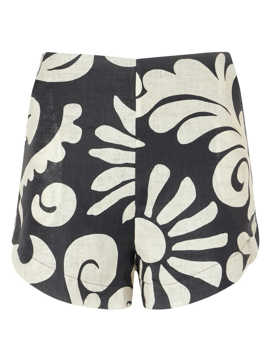 Bahamas Printed Linen Shorts Bahamas Printed Linen Shorts