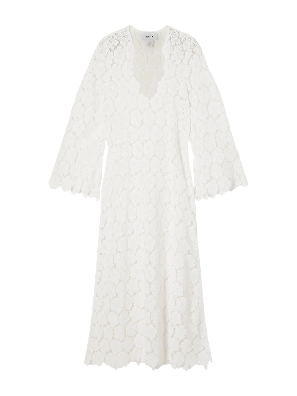 Arelis Crochet-knit Cotton Maxi Dress Arelis Crochet-knit Cotton Maxi Dress