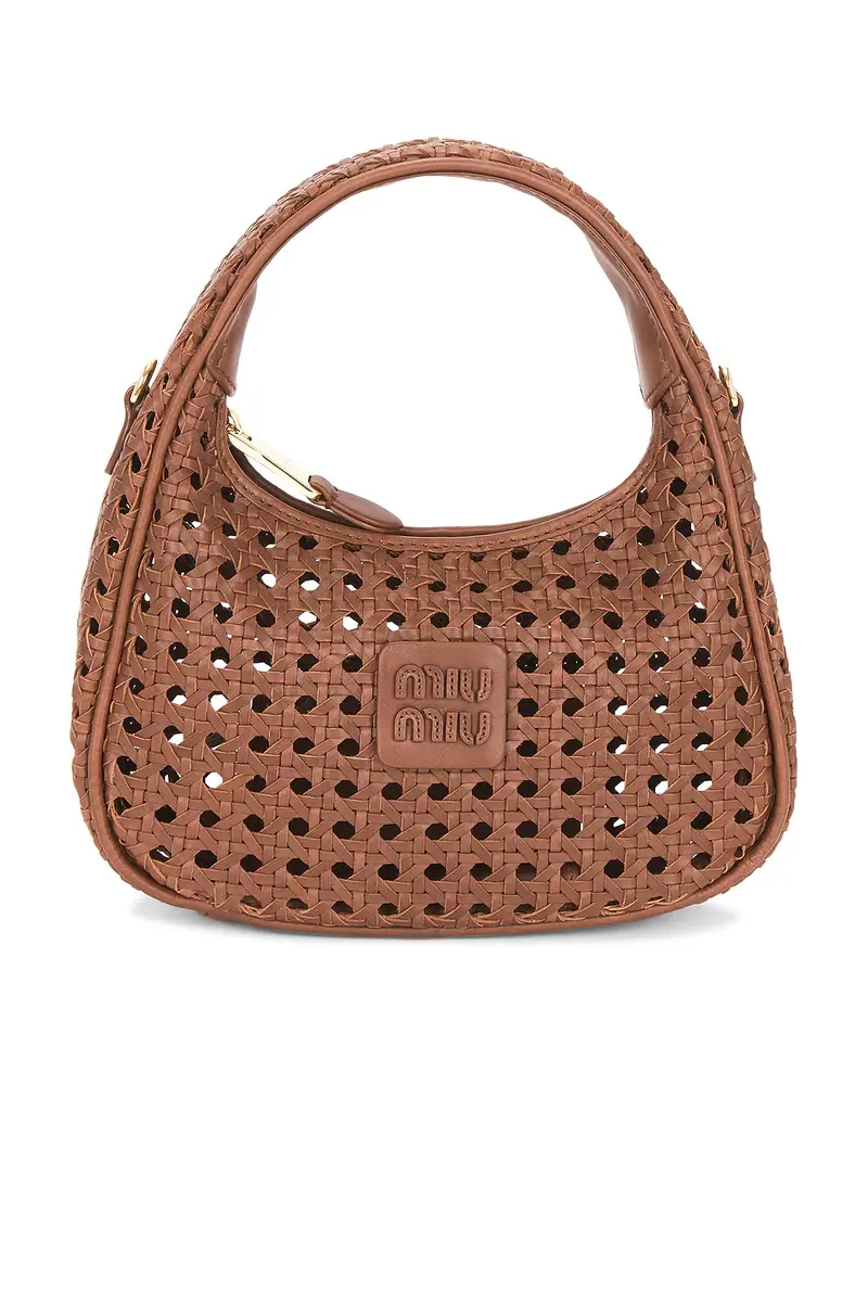 Miu Miu Intreccio Wander Hobo Bag | Thumbnail 3 Miu Miu Intreccio Wander Hobo Bag | Thumbnail 3
