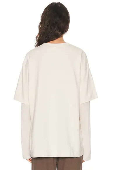 Acne Studios Edra Double Book Cover T-Shirt | Thumbnail 3 Acne Studios Edra Double Book Cover T-Shirt | Thumbnail 3