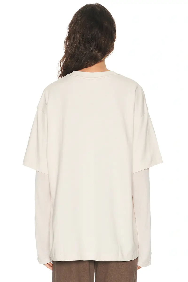 Acne Studios Edra Double Book Cover T-Shirt | Thumbnail 7 Acne Studios Edra Double Book Cover T-Shirt | Thumbnail 7