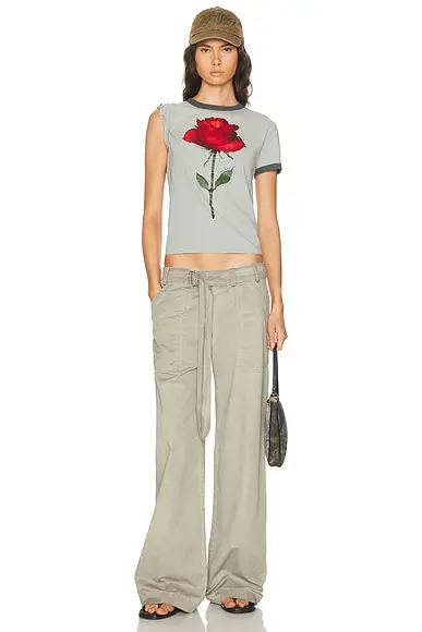 Acne Studios Etza Rose T-Shirt | Thumbnail 4 Acne Studios Etza Rose T-Shirt | Thumbnail 4