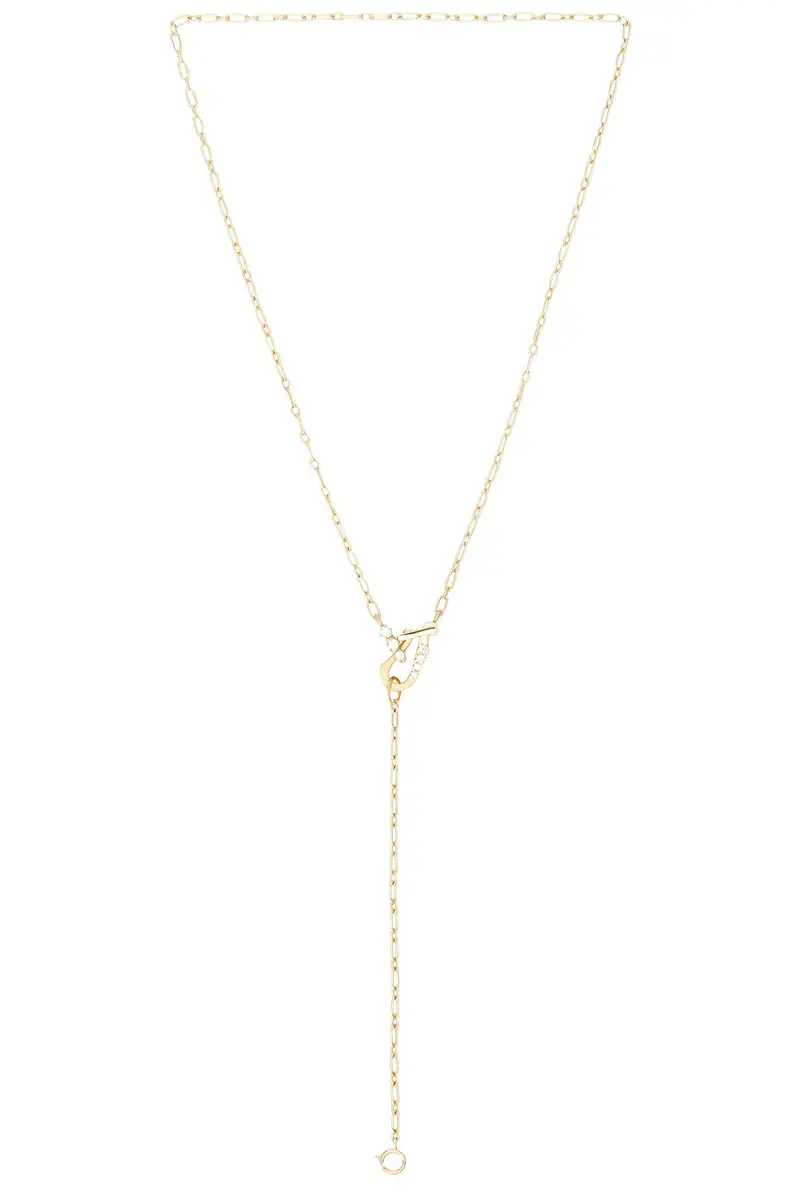 Mini Diamond Lola Lariat Necklace