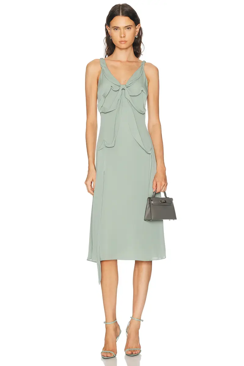 Acne Studios Dowla Heavy Silk Dress | Thumbnail 4 Acne Studios Dowla Heavy Silk Dress | Thumbnail 4