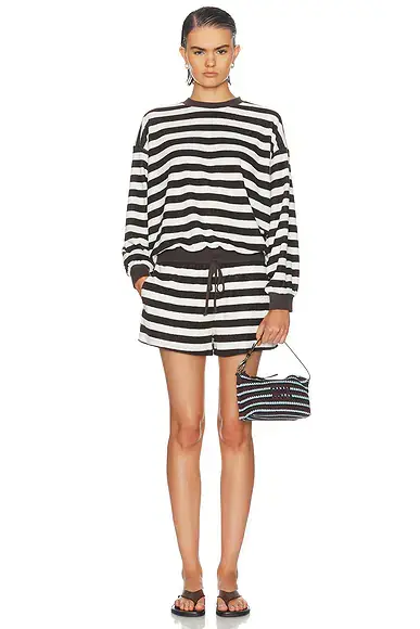 Suzie Kondi Sifnos Terry Sweatshirt | Thumbnail 4 Suzie Kondi Sifnos Terry Sweatshirt | Thumbnail 4