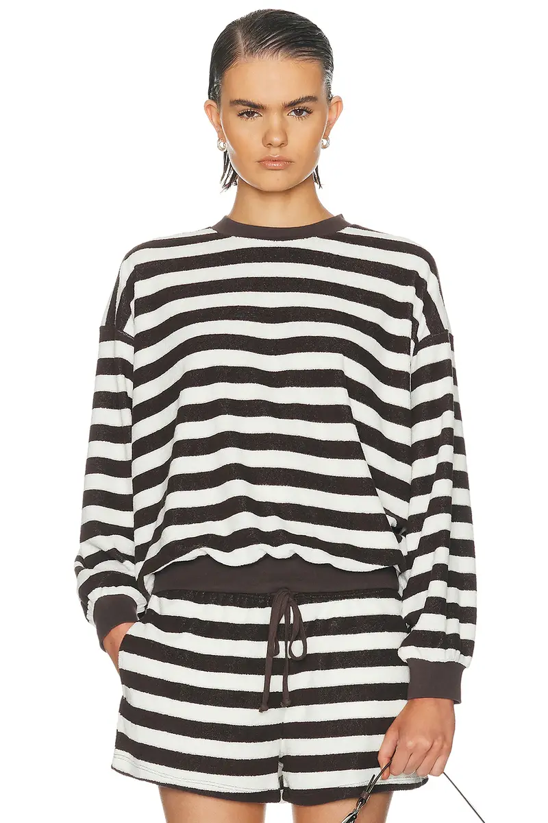 Suzie Kondi Sifnos Terry Sweatshirt | Thumbnail 5 Suzie Kondi Sifnos Terry Sweatshirt | Thumbnail 5