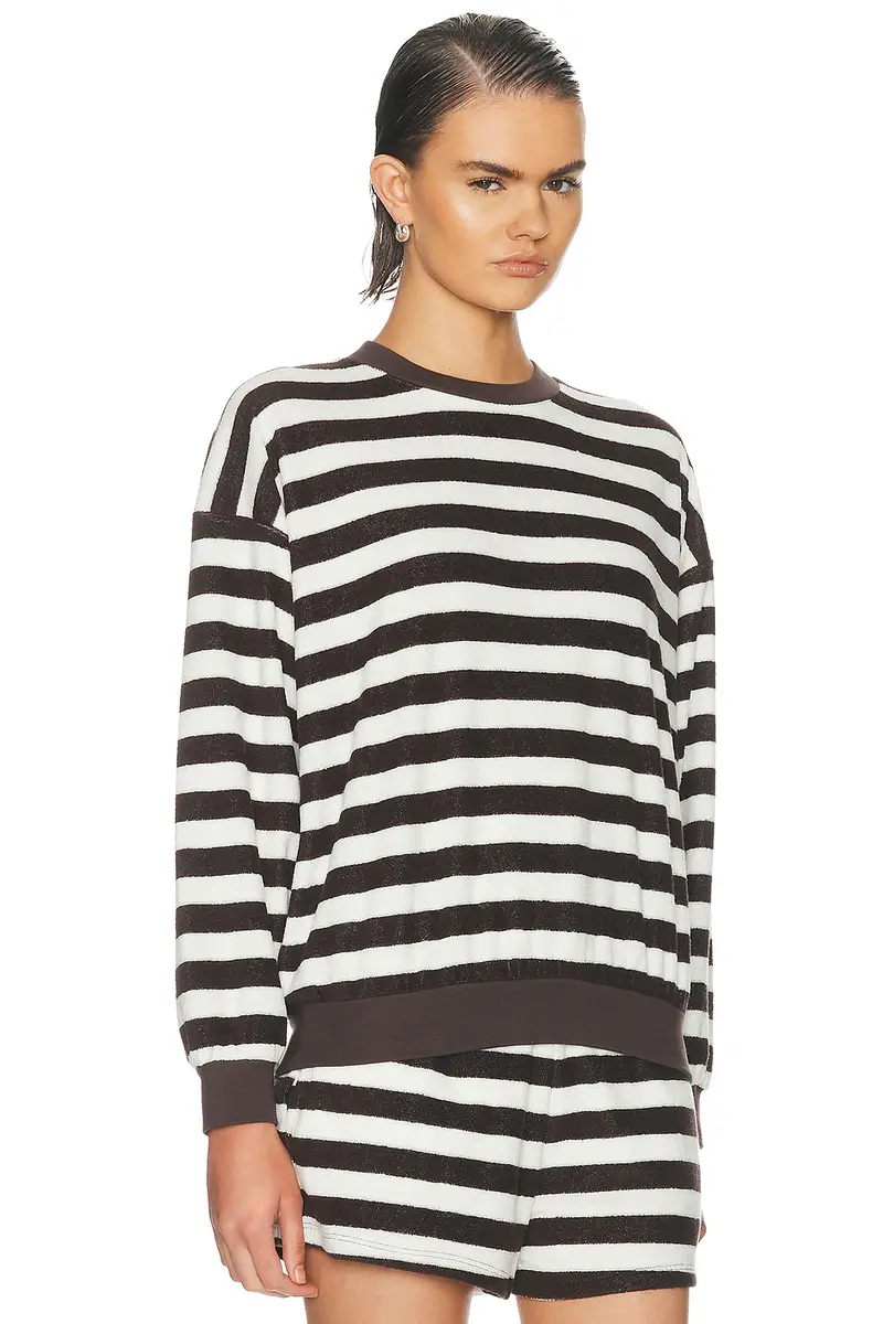 Suzie Kondi Sifnos Terry Sweatshirt | Thumbnail 6 Suzie Kondi Sifnos Terry Sweatshirt | Thumbnail 6