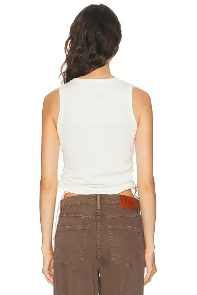 Burberry Tie Side Tank Top | Thumbnail 3 Burberry Tie Side Tank Top | Thumbnail 3