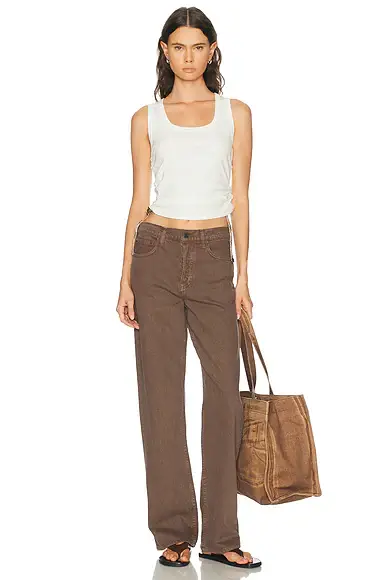 Burberry Tie Side Tank Top | Thumbnail 4 Burberry Tie Side Tank Top | Thumbnail 4