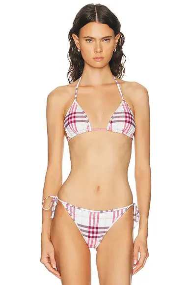 Burberry Triangle Bikini Top | Image 1 Burberry Triangle Bikini Top | Image 1