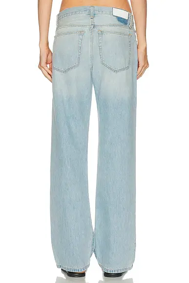 RE/DONE Loosie Wide Straight Leg Jeans | Thumbnail 4