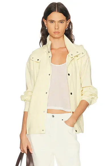 Frame The Seersucker Track Jacket | Image 1 Frame The Seersucker Track Jacket | Image 1