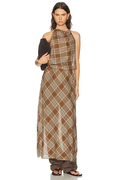 Matteau Layered Halter Dress | Thumbnail 4 Matteau Layered Halter Dress | Thumbnail 4