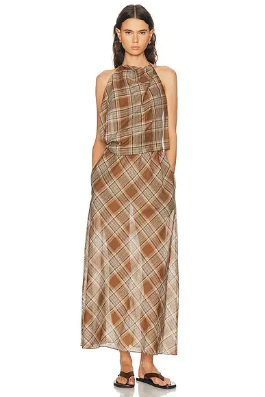Matteau Layered Halter Dress | Image 1 Matteau Layered Halter Dress | Image 1