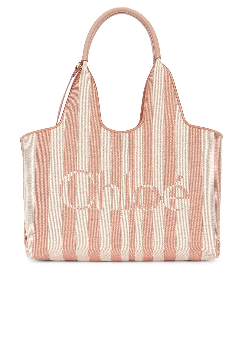 Chloe Striped Tote Bag | Thumbnail 7 Chloe Striped Tote Bag | Thumbnail 7