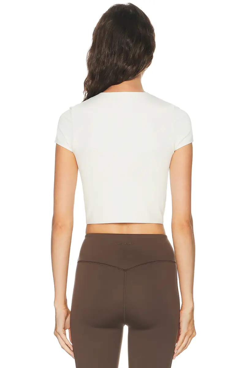 NikeSKIMS Matte Corset Short Sleeve Crop Top | Thumbnail 8 NikeSKIMS Matte Corset Short Sleeve Crop Top | Thumbnail 8