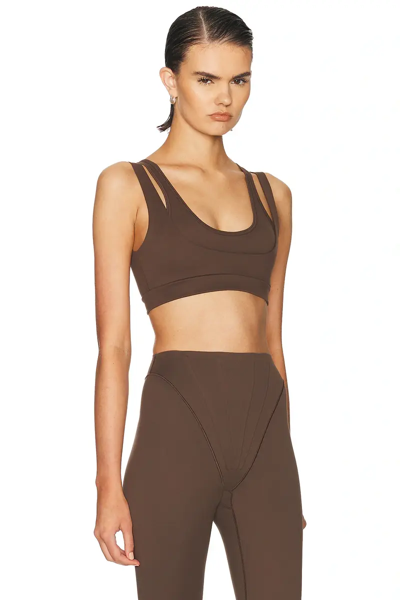 NikeSKIMS Matte Double Strap Scoop Bra | Thumbnail 6 NikeSKIMS Matte Double Strap Scoop Bra | Thumbnail 6