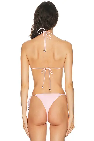 Jacquemus Le Haut De Plage Triangle Bikini Top | Thumbnail 3 Jacquemus Le Haut De Plage Triangle Bikini Top | Thumbnail 3