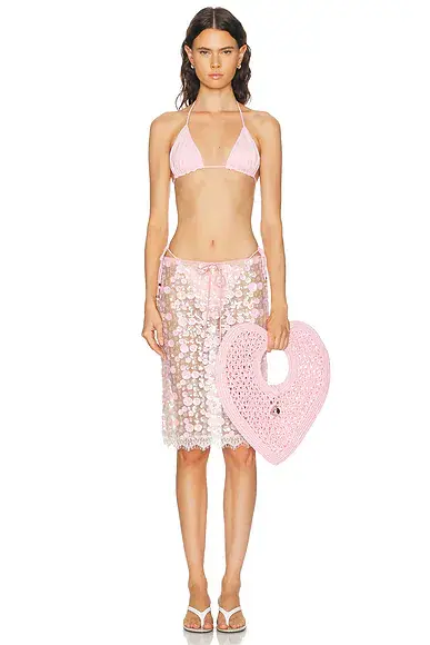 Jacquemus Le Haut De Plage Triangle Bikini Top | Thumbnail 4 Jacquemus Le Haut De Plage Triangle Bikini Top | Thumbnail 4