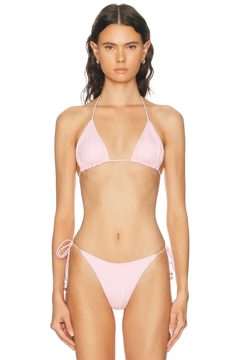Jacquemus Le Haut De Plage Triangle Bikini Top