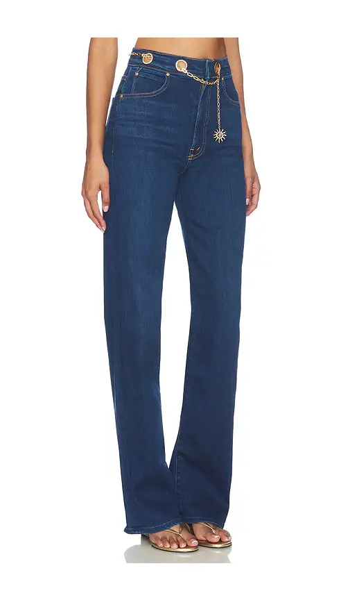 Mother The Off The Chain High Waisted Tunnel Vision Sneak Jeans | Thumbnail 14