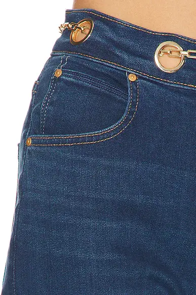 Mother The Off The Chain High Waisted Tunnel Vision Sneak Jeans | Thumbnail 6