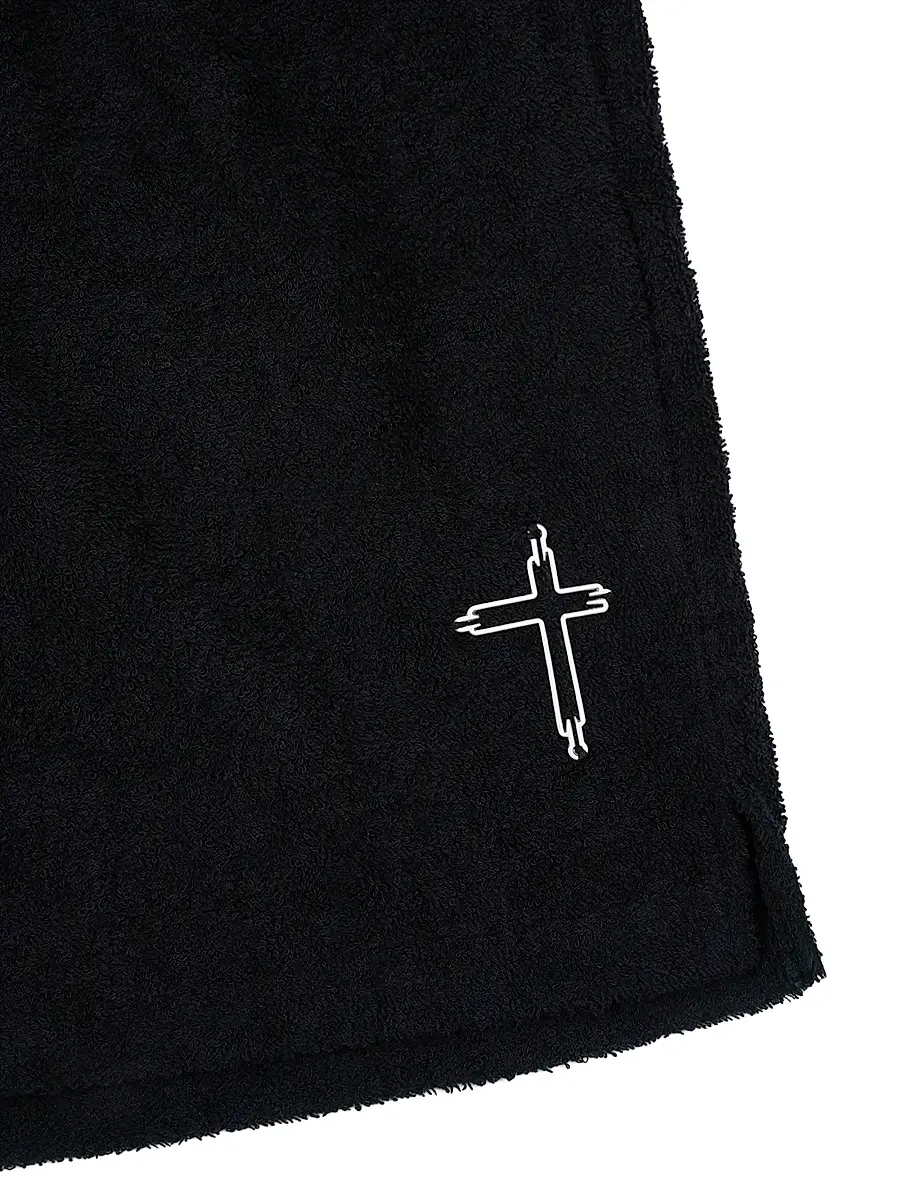 RTA Men's Chaparral Clyde Logo-Detail Cotton Shorts | Thumbnail 3