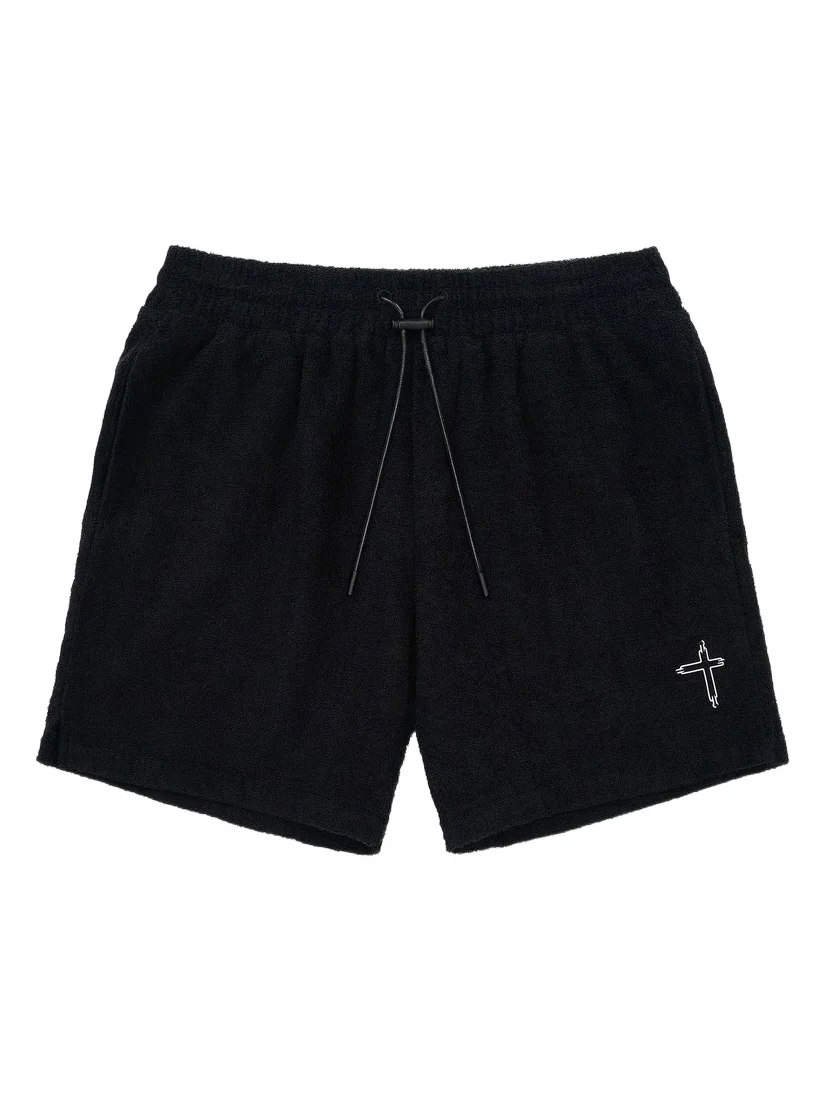 Men's Chaparral Clyde Logo-Detail Cotton Shorts