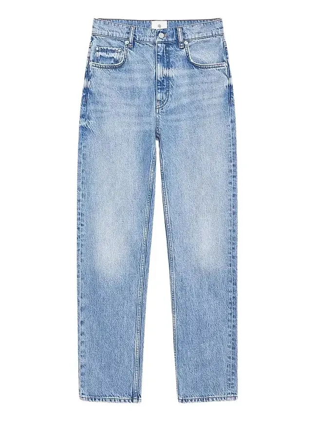 Women's Kate Cotton Straight-Leg Jeans Women's Kate Cotton Straight-Leg Jeans