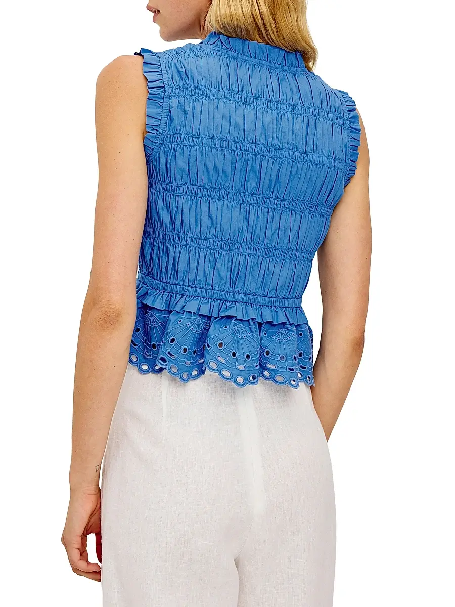 RAILS Women's Martine Ruffle Peplum Top | Thumbnail 5