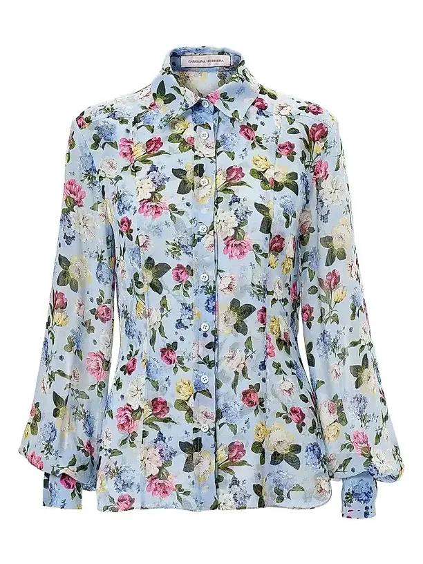 Women's Cabana Isabella Floral Silk Shirt