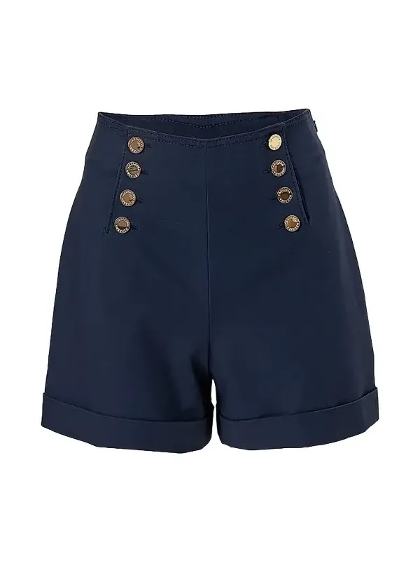 Women's Cabana High-Rise Wide-Leg Shorts Women's Cabana High-Rise Wide-Leg Shorts