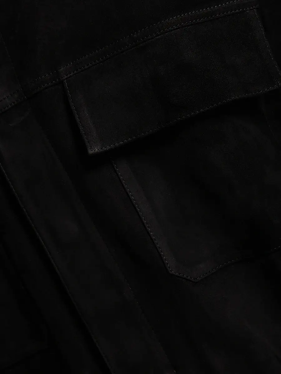 Vince Men's Suede Shirt Jacket | Thumbnail 7