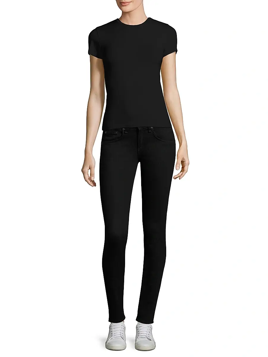 ATM Anthony Thomas Melillo Women's Stretch Cotton Tee | Thumbnail 2 ATM Anthony Thomas Melillo Women's Stretch Cotton Tee | Thumbnail 2