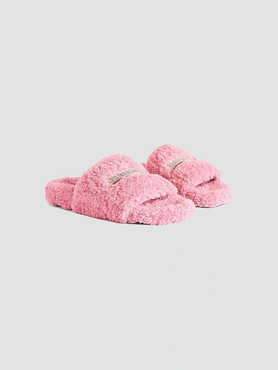 Balenciaga Women's Furry Slide Sandals | Thumbnail 2 Balenciaga Women's Furry Slide Sandals | Thumbnail 2