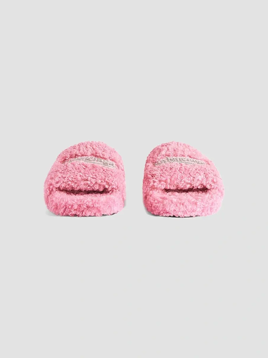 Balenciaga Women's Furry Slide Sandals | Thumbnail 3 Balenciaga Women's Furry Slide Sandals | Thumbnail 3