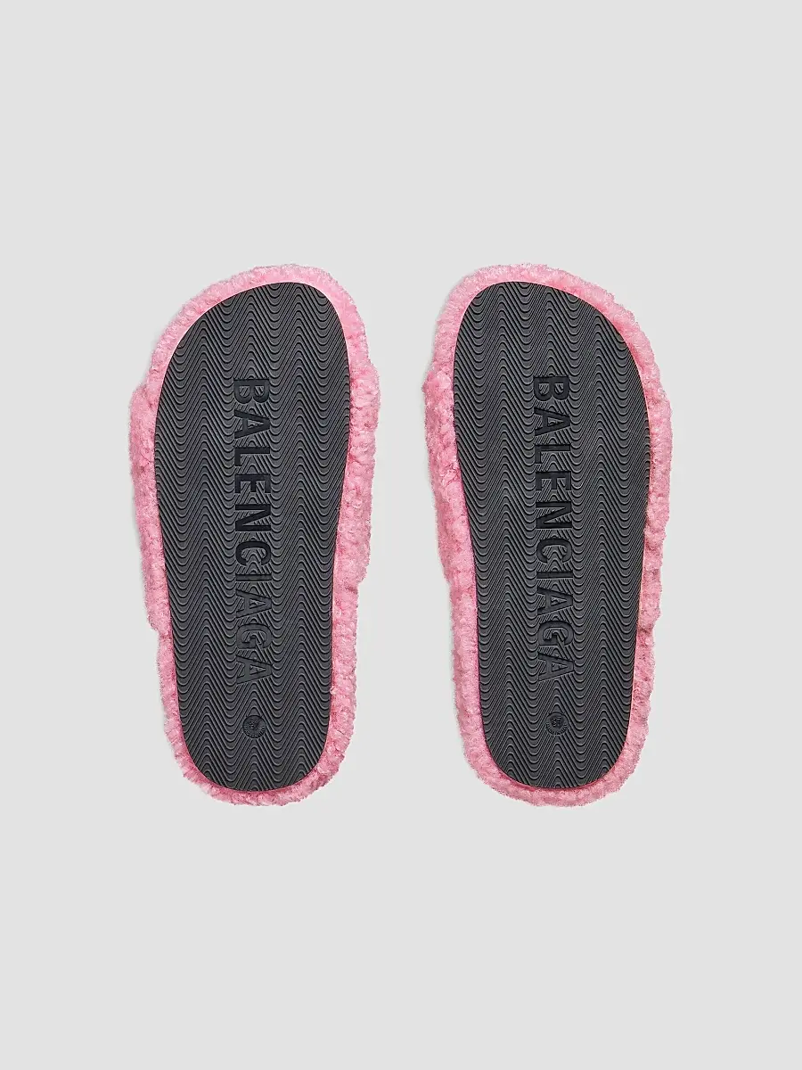 Balenciaga Women's Furry Slide Sandals | Thumbnail 7 Balenciaga Women's Furry Slide Sandals | Thumbnail 7